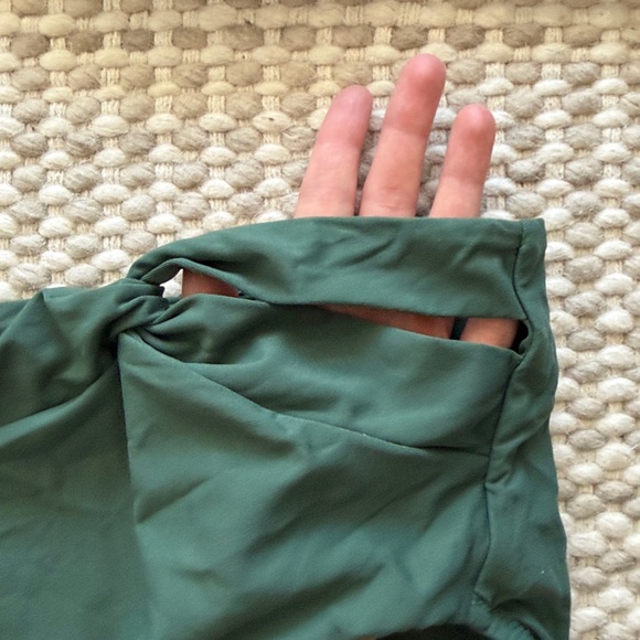 Calia || Green High Waisted Bikini Top & Bottom - Picture 6 of 7